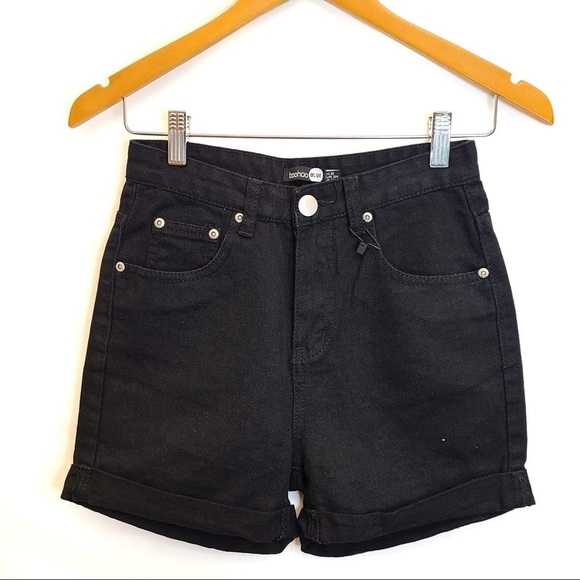 Bundle of 2 Black Denim Shorts - Picture 2 of 6